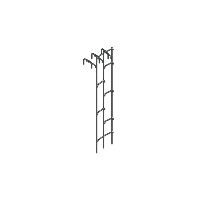 Канализационная лестница КЛ-4.3 (Л-1; Л-18) для колодцев